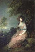 Thomas Gainsborough mrs.richard brinsley sheridan oil painting reproduction
